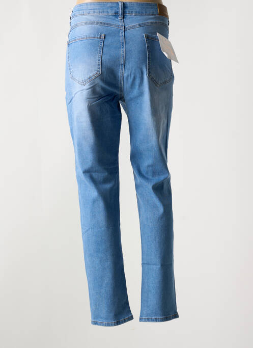 Jeans coupe slim bleu B.S JEANS pour femme