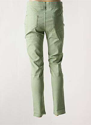 Jegging stretch taille normale vert clair CHRISTY femme