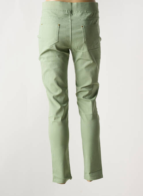 Jegging stretch taille normale vert clair CHRISTY femme