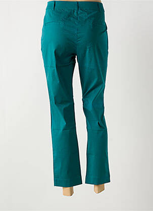 Pantalon 7/8 taille à pinces taille normale vert LA FIANCÉE femme