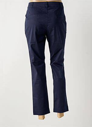 Pantalon 7/8 taille à pinces taille normale bleu LA FIANCÉE femme