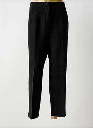 Pantalon 7/8 taille haute taille haute noir AMY&CLO femme
