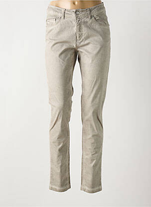Jeans coupe slim stretch taille normale gris SIGNE NATURE femme