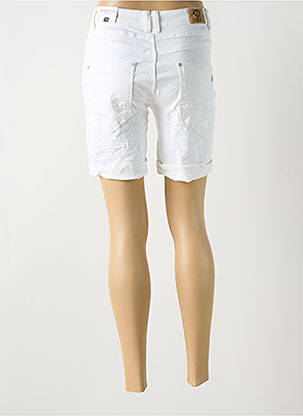 Bermuda taille normale taille normale blanc KAROSTAR femme