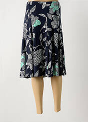 Jupe mi-longue bleu SIGNATURE pour femme seconde vue