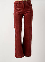 Pantalon flare orange KAROSTAR pour femme seconde vue