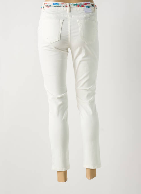 Jeans coupe slim beige ZAC & ZOE pour femme