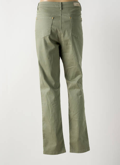 Jeans coupe slim vert SIGNE NATURE pour femme