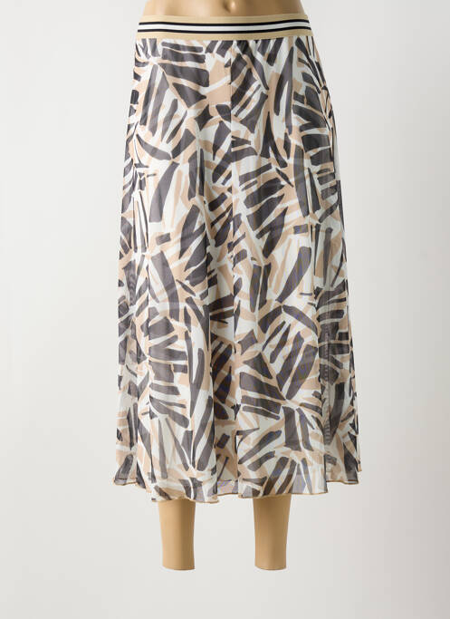 Jupe longue beige SUZA femme