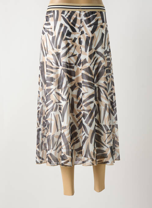 Jupe longue beige SUZA femme