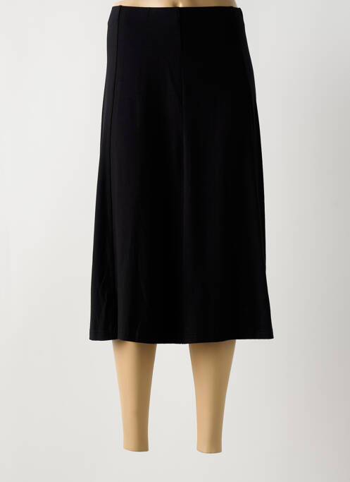 Jupe mi-longue noir BRANDTEX pour femme