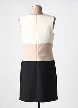 Robe courte sans manche sans manche beige FUEGO WOMAN femme