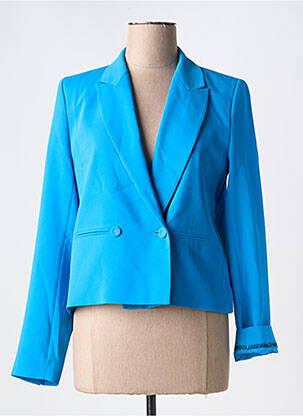 Blazer poches bleu EVA KAYAN femme