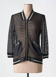 Veste casual poches noir FUEGO WOMAN femme