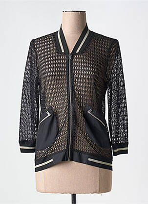 Veste casual poches noir FUEGO WOMAN femme