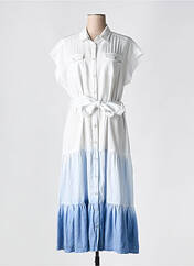 Robe longue bleu ANANKE pour femme seconde vue