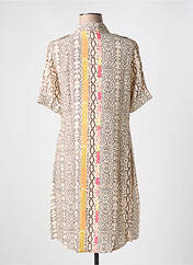 Robe mi-longue beige FUEGO WOMAN pour femme seconde vue