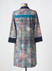 Robe mi-longue bleu INDIES pour femme seconde vue