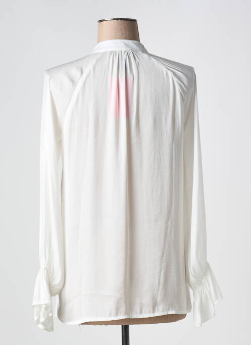 Blouse beige NATHALIE CHAIZE pour femme