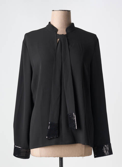 Blouse noir NATHALIE CHAIZE pour femme