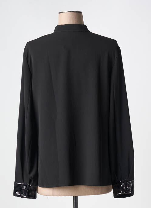 Blouse noir NATHALIE CHAIZE pour femme