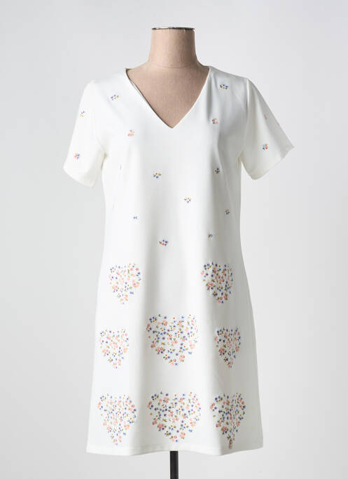 Robe mi-longue blanc LOLITAS & LOLOS pour femme