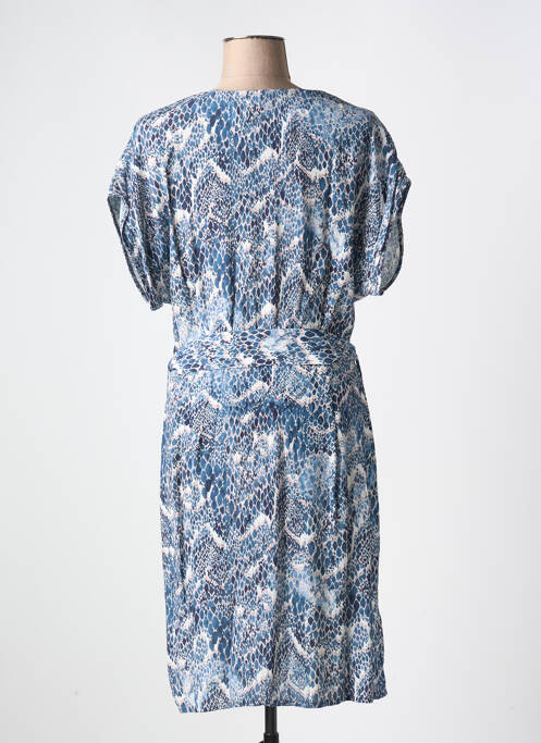 Robe mi-longue bleu EVA KAYAN pour femme