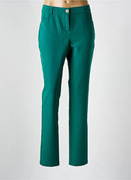 Pantalon slim poches vert NATHALIE CHAIZE femme