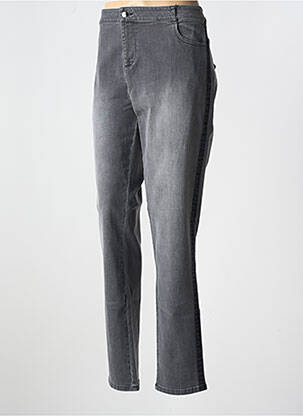 Jeans coupe slim stretch taille normale noir ANANKE femme