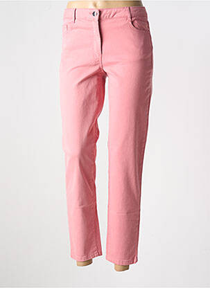 Jeans coupe slim stretch taille normale rose ANANKE femme