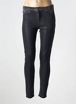 Jeans skinny stretch taille basse noir EVA KAYAN femme