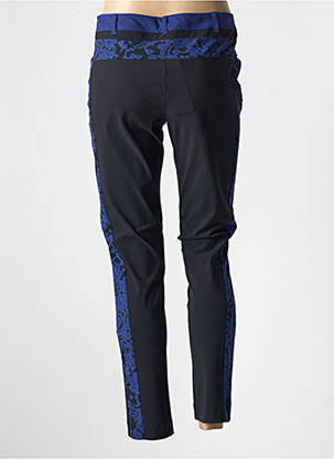Pantalon 7/8 stretch taille normale noir INDIES femme