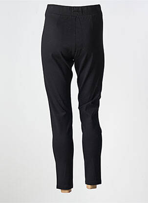 Legging taille haute taille haute noir NATHALIE CHAIZE femme