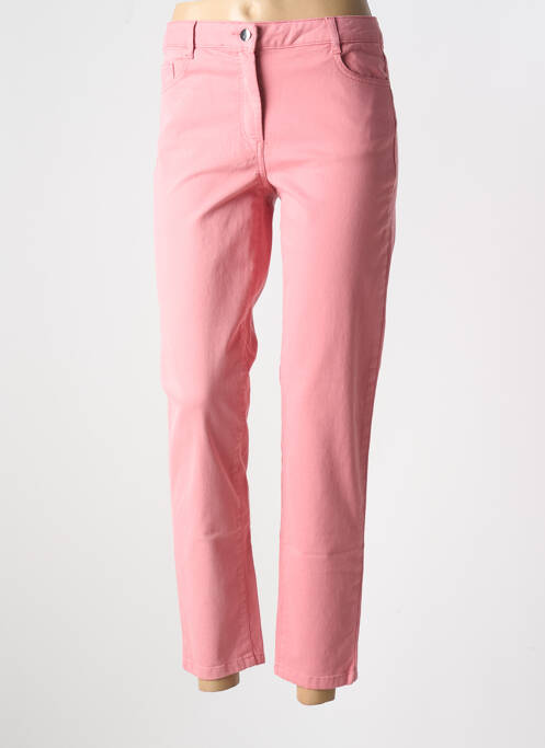 Jeans coupe slim stretch taille normale rose ANANKE femme