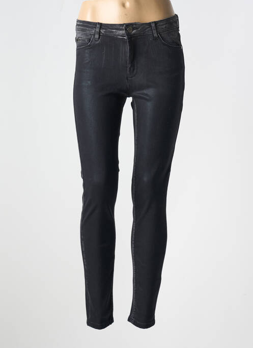 Jeans skinny stretch taille basse noir EVA KAYAN femme