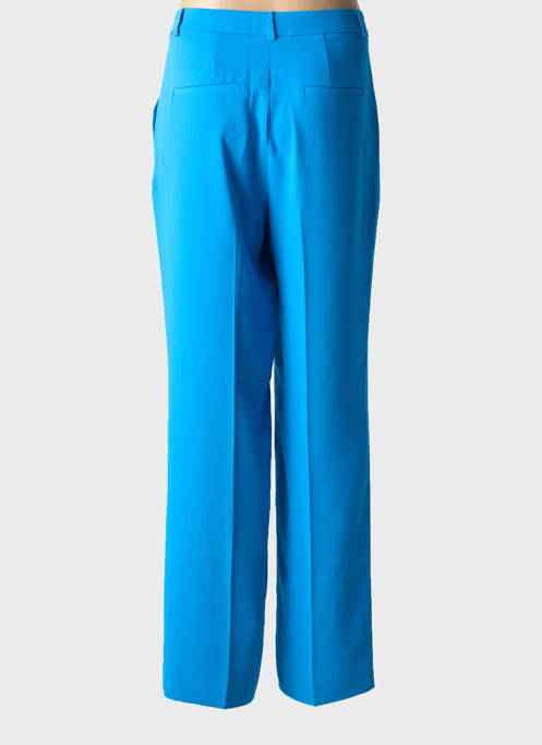 Pantalon droit bleu EVA KAYAN pour femme