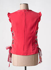Top rouge LESLIE pour femme seconde vue