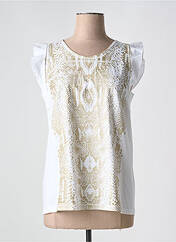 T-shirt beige EVA KAYAN pour femme seconde vue