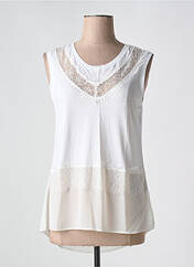 Tunique sans manche blanc EVA KAYAN pour femme seconde vue