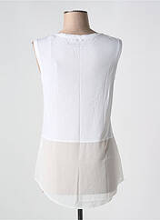 Tunique sans manche blanc EVA KAYAN pour femme seconde vue