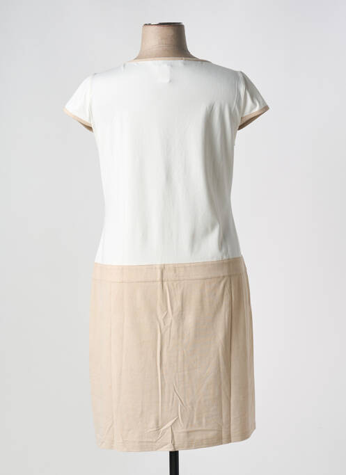 Robe mi-longue beige ANANKE pour femme