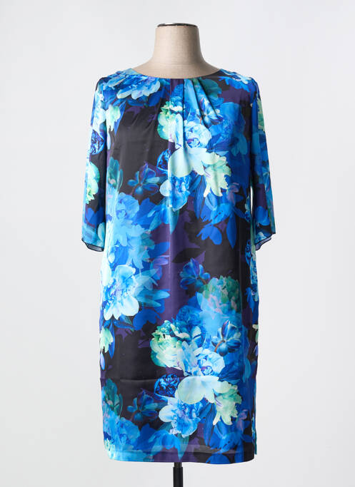 Robe mi-longue bleu ESTEL COLLECTION pour femme