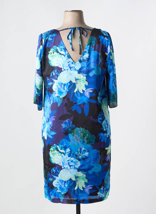Robe mi-longue bleu ESTEL COLLECTION pour femme