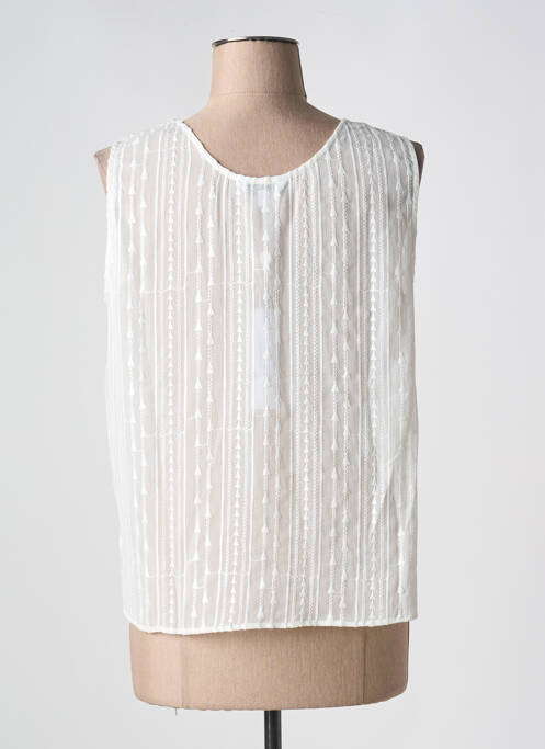 Top blanc LESLIE pour femme