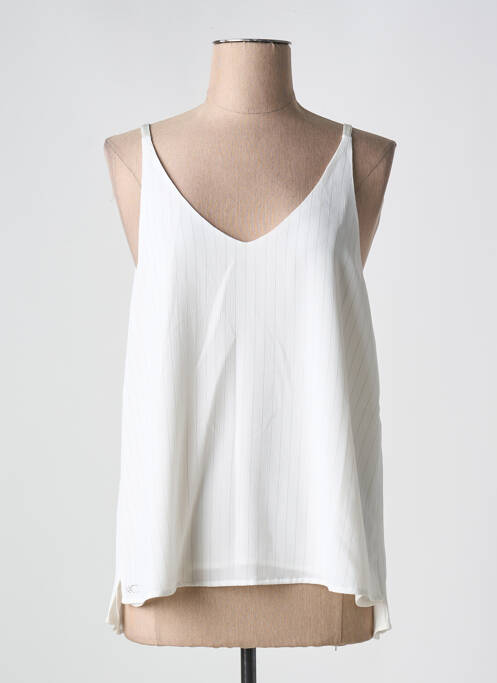 Top blanc NATHALIE CHAIZE pour femme