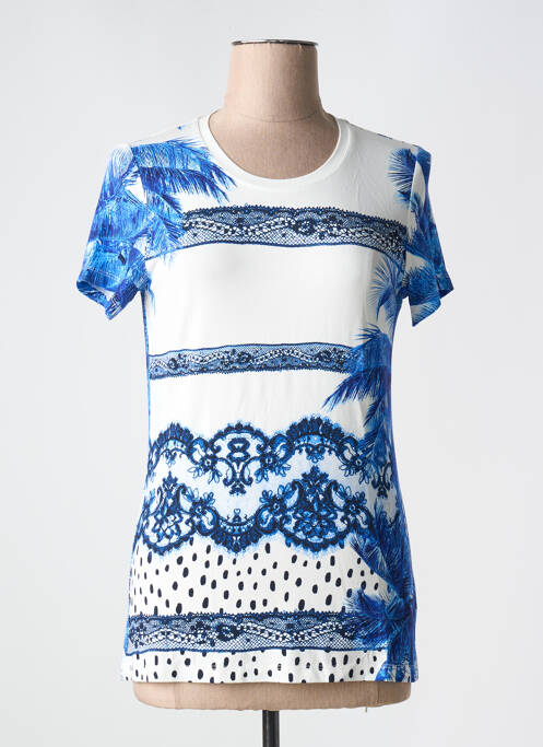 T-shirt bleu FUEGO WOMAN pour femme