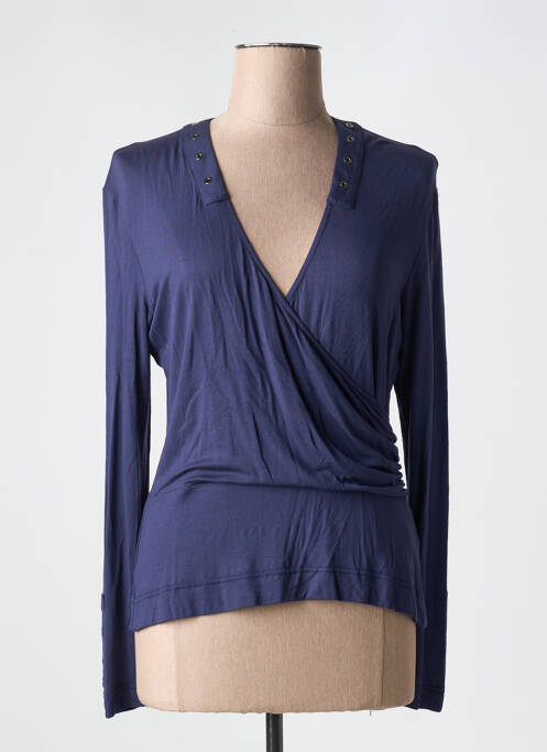 T-shirt bleu NATHALIE CHAIZE pour femme