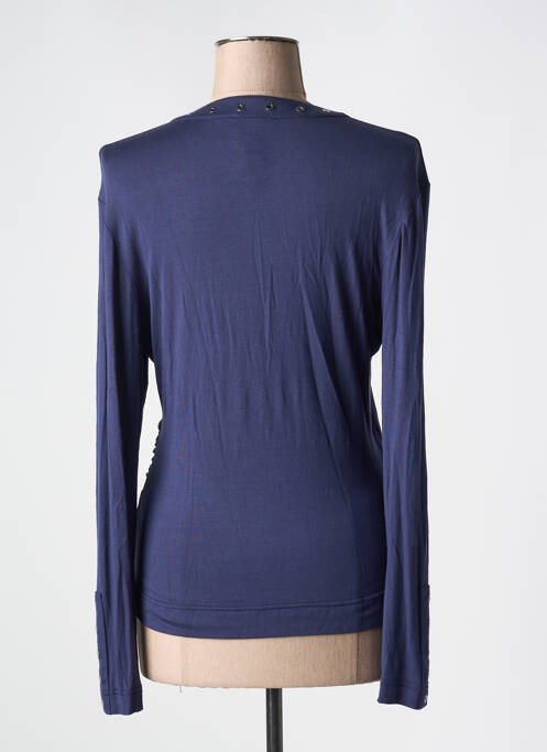 T-shirt bleu NATHALIE CHAIZE femme