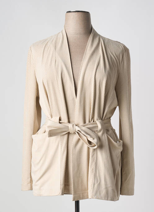 Veste casual beige EVA KAYAN pour femme