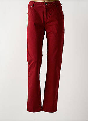 Jeans coupe slim taille normale taille normale rouge DRESS ADDICT femme